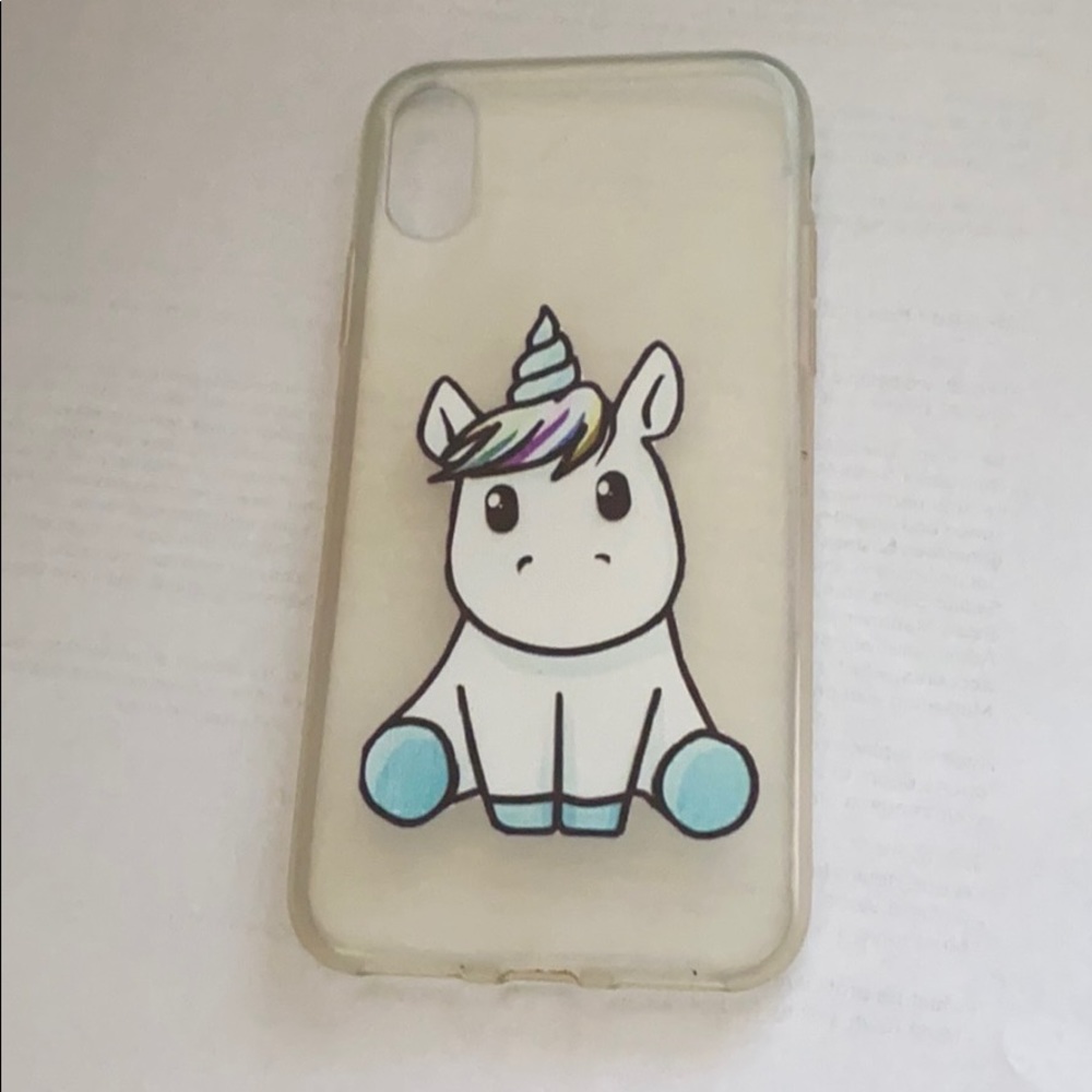 Unicorn IPhone X/ XS phone case.Phone cover.